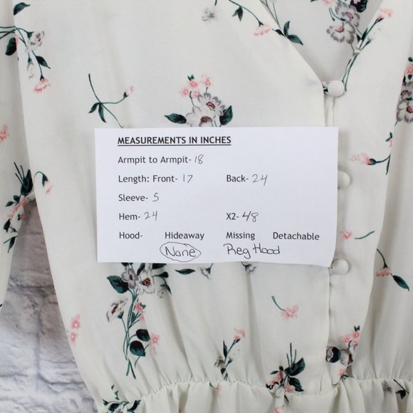 SIENNA SKY Short Sleeve Floral Blouse Shirt Size M - Picture 8 of 8